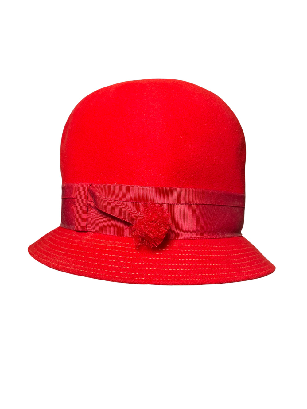 1950s Sally Vielor Hat United Hatters Cap & Millinery Wrks Headlines Union Made